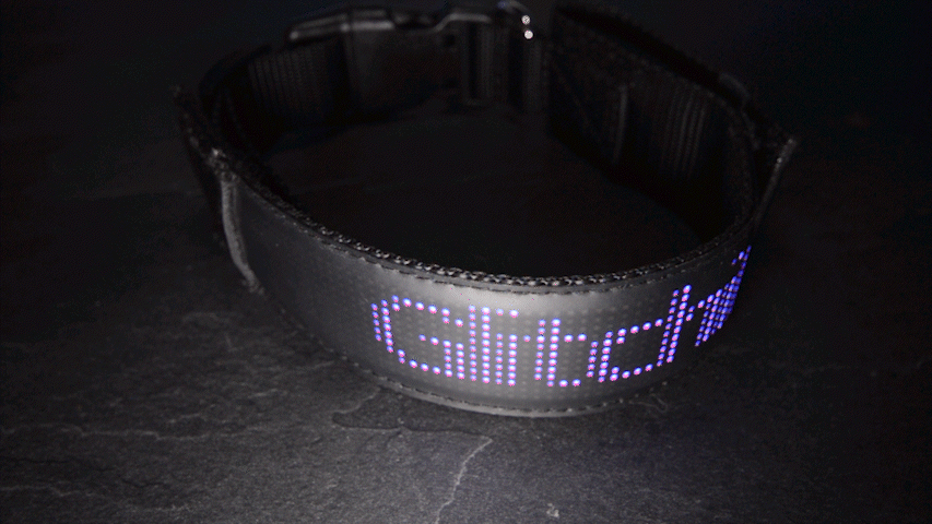 GlitchLED Halsband Cover
